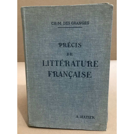 Precis de littérature française