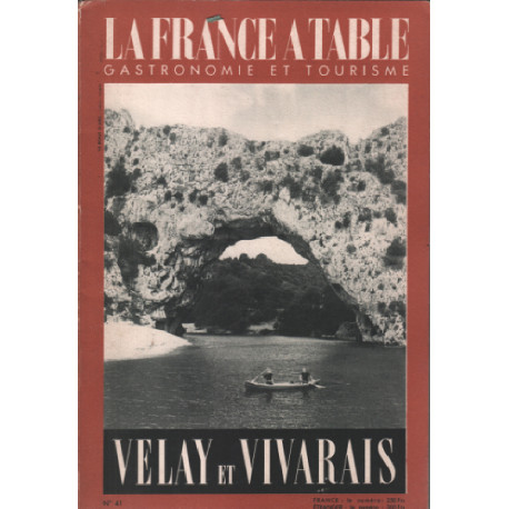 La france a table / velay et vivarais