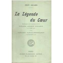 La légende du coeur représentée pour la première fois au théatre...
