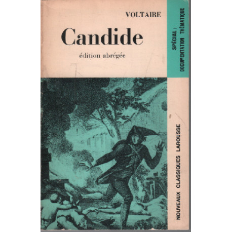 Voltaire. candide (édition abrégée)