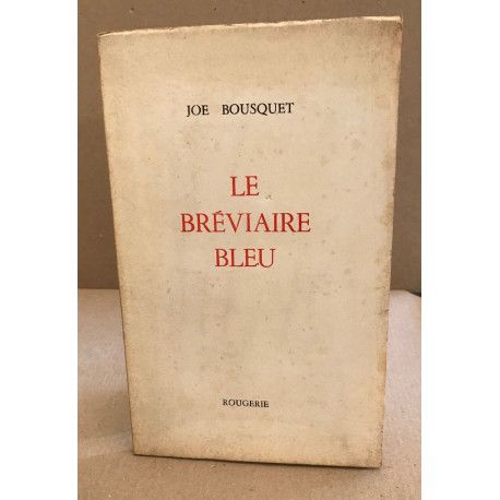Le bréviaire bleu
