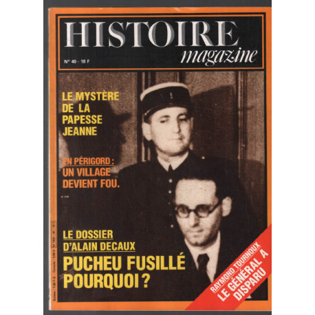 Le général a disparu / le mystère de la papesse Jeanne