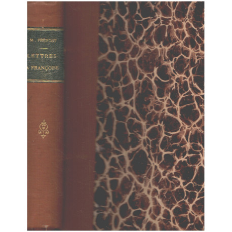 Lettres à françoise