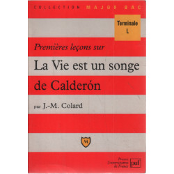 Premières leçons sur La vie est un songe de Calderón terminale L