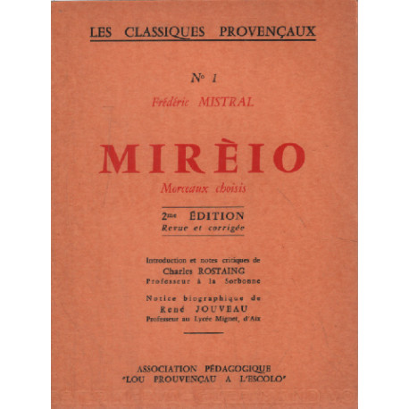 Mirèio / morceaux choisis