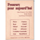 Penseurs pour aujourd'hui