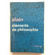 Éléments de Philosophie