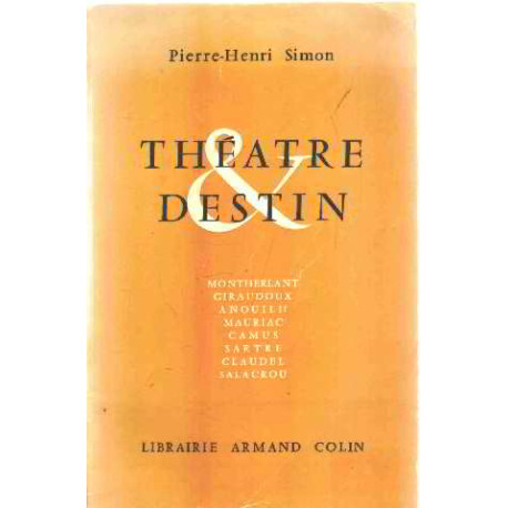 Theatre destin /la signification de la renaissance dramatique en...