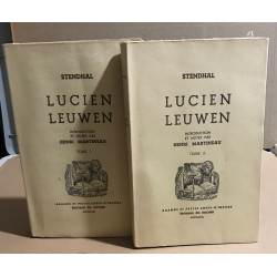 Lucien Leuwen / introduction et notes par Henri Martineau / 2 tomes