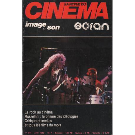 La revue du cinéma image et son n° 371