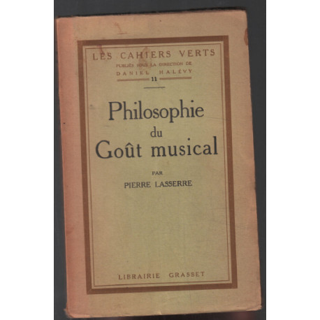 Philosophie du goût musical