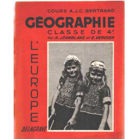 Geographie/ classe de 4 °