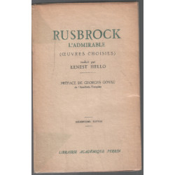 Rusbrock - l'admirable