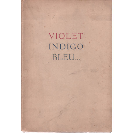 Violet indigo bleu