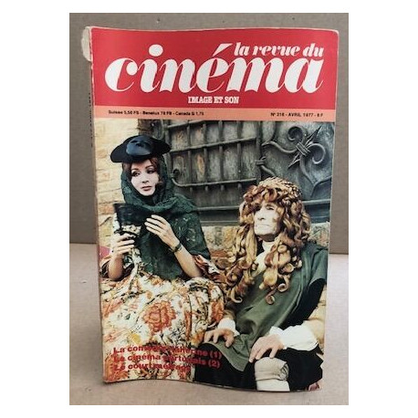 La revue du cinema image et son n° 316