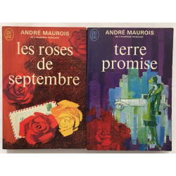 Terre promise / les roses de septembre (lot de 2 livres)