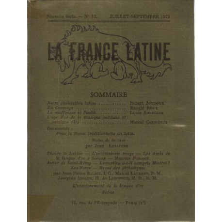La france latine n° 51