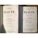 Théatre de Plaute (édition en 4 tomes)