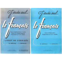 J'etudie seul le français/ 2 tomes