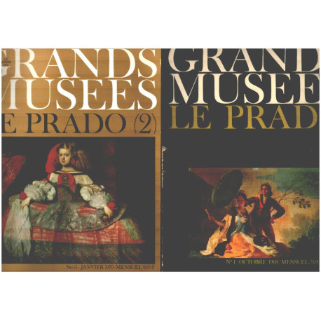 Le monde des grands musées/ le prado / 2 tomes