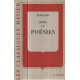 Choix de poésies
