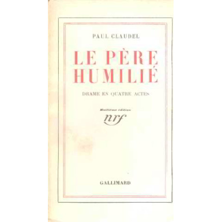 Le pere humilié