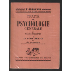 Traité de Psychologie Générale