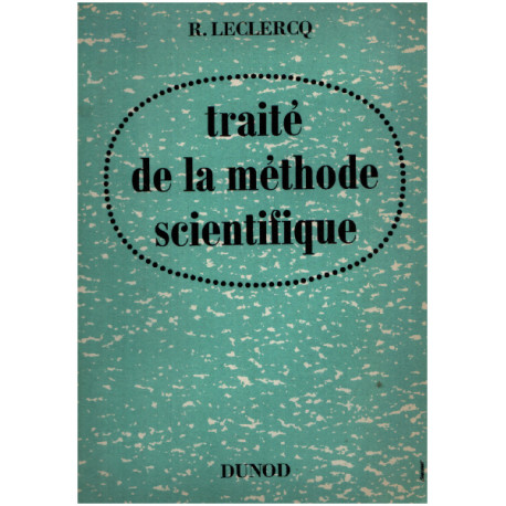 Traité de la méthode scientifique