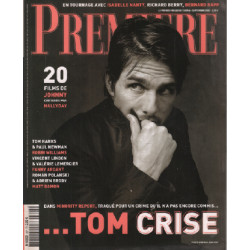 Revue cinéma première n° 307 tom cruise 20 films de johnny