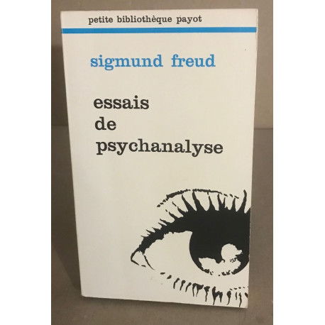 essais de psychanalyse