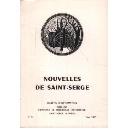 Nouvelles de saint serge n° 9