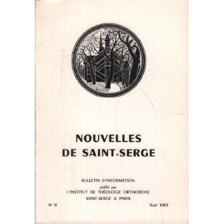 Nouvelles de saint serge n° 9