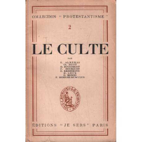 le culte ( protestantisme 2)