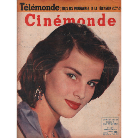 Revue cinémonde n°1074 / couverture :antonella luadi