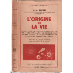 L'origine de la vie