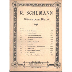 Pieces pour piano ( partition )