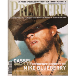 Revue cinéma première n° 309 spécial 007 cassel depardieu al pacino