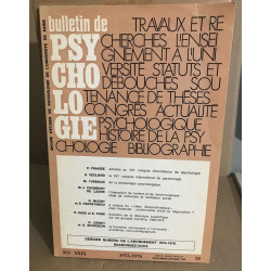 Bulletin de psychologie n°325 / revue bimestrielle / articles sur...