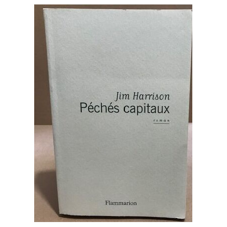 PÉCHÉS CAPITAUX