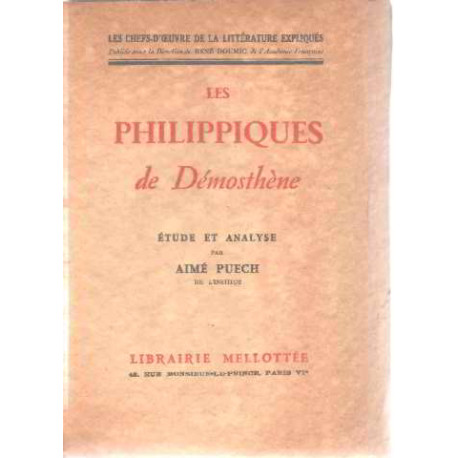 Les philippiques de démosthène