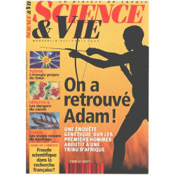 Science et vie n° 967 / on a retrouvé Adam
