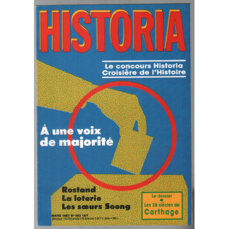 À une voix de majorité / Rostand la loterie les Soeurs Soong