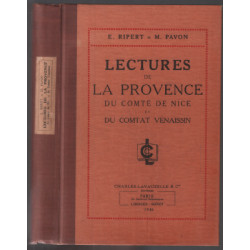 Lectures de la provence du comté de nice et du comtat venaissin