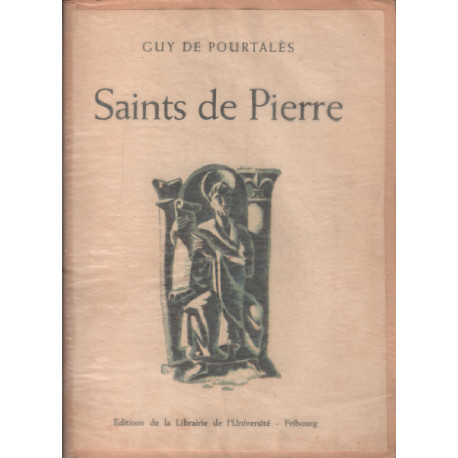 Saints de pierre : illustrations en couleurs de pierre monnerat