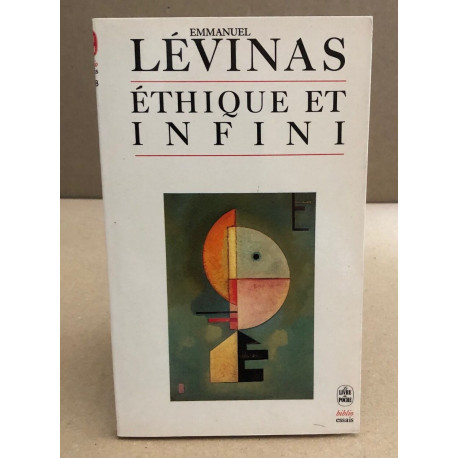 Ethique et infini. Dialogues avec Philippe Nemo