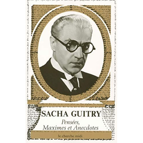 Pensées maximes et anecdotes