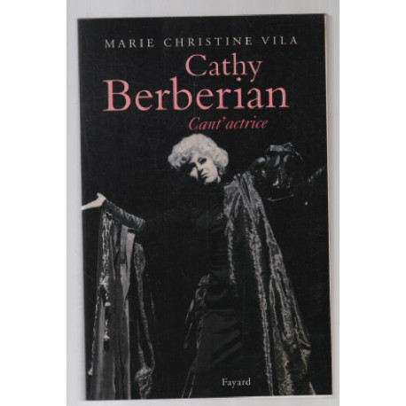 Cathy Berberian cant'actrice