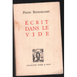 Écrit dans le vide