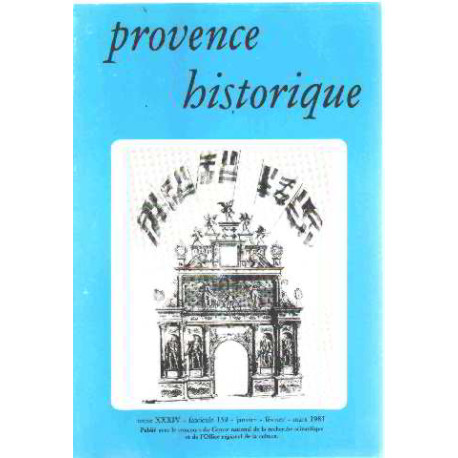 Provence historique n° 139