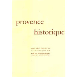 Provence historique tome XXIX / fascicule 116